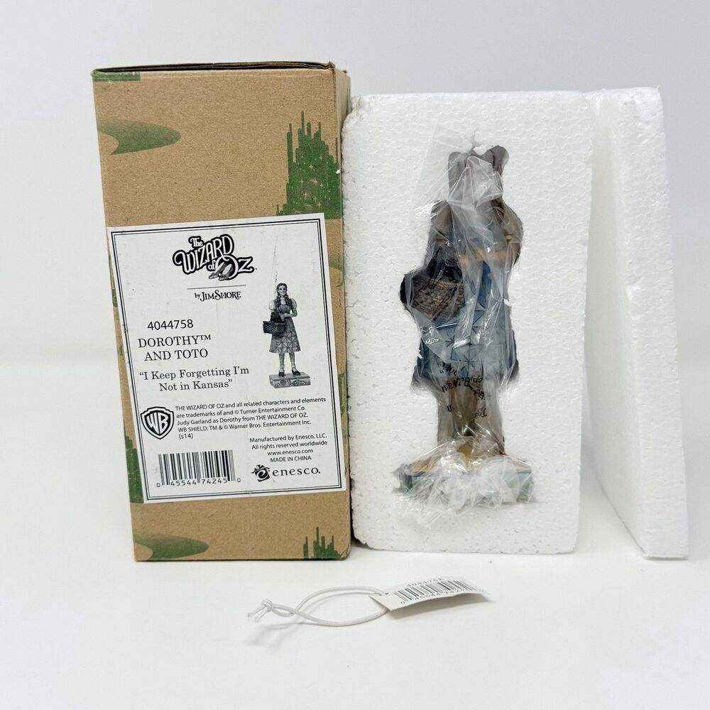 Jim Shore Wizard of Oz Dorothy Toto Pint Size 4044758 Enesco Figurine Statue